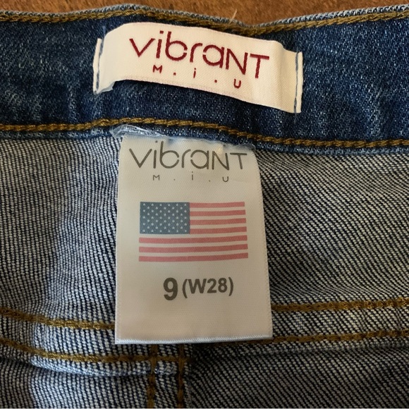 Vibrant m.i.u. Distressed Denim Jeans - Picture 4 of 4